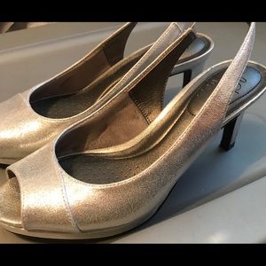 Silver Life Stride Pumps